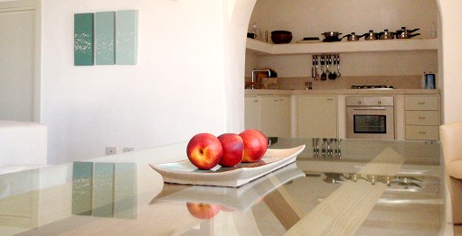 Kitchen and dining area